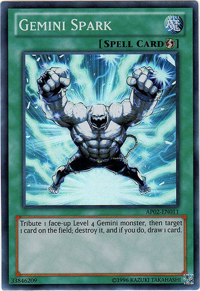 Gemini Spark [AP02-EN011] Super Rare Yu-Gi-Oh!