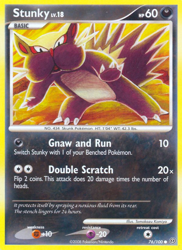 Stunky (76/100) [Diamond & Pearl: Stormfront] Pokémon