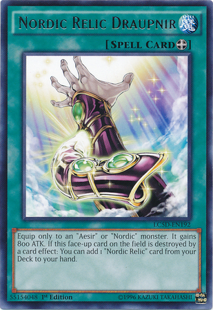 Nordic Relic Draupnir [LC5D-EN192] Rare Yu-Gi-Oh!