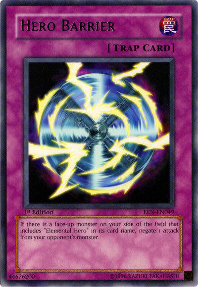 Hero Barrier [EEN-EN049] Rare Yu-Gi-Oh!
