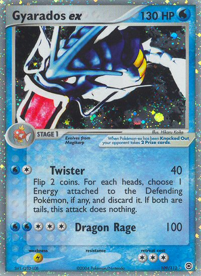 Gyarados ex (109/112) [EX: FireRed & LeafGreen] Pokémon