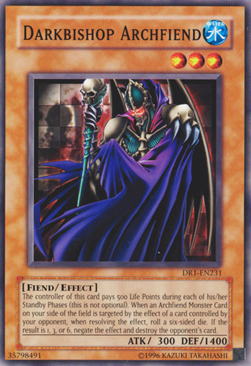 Darkbishop Archfiend [DR1-EN231] Common Yu-Gi-Oh!