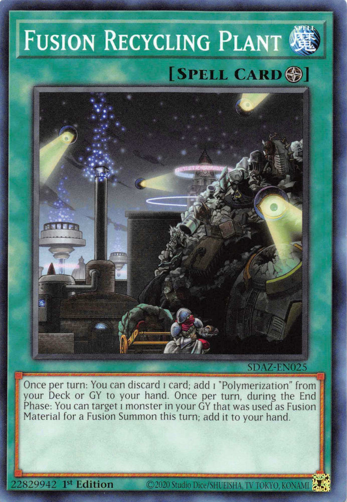 Fusion Recycling Plant [SDAZ-EN025] Common Yu-Gi-Oh!