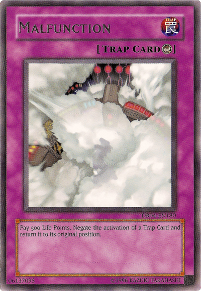 Malfunction [DR04-EN180] Rare Yu-Gi-Oh!