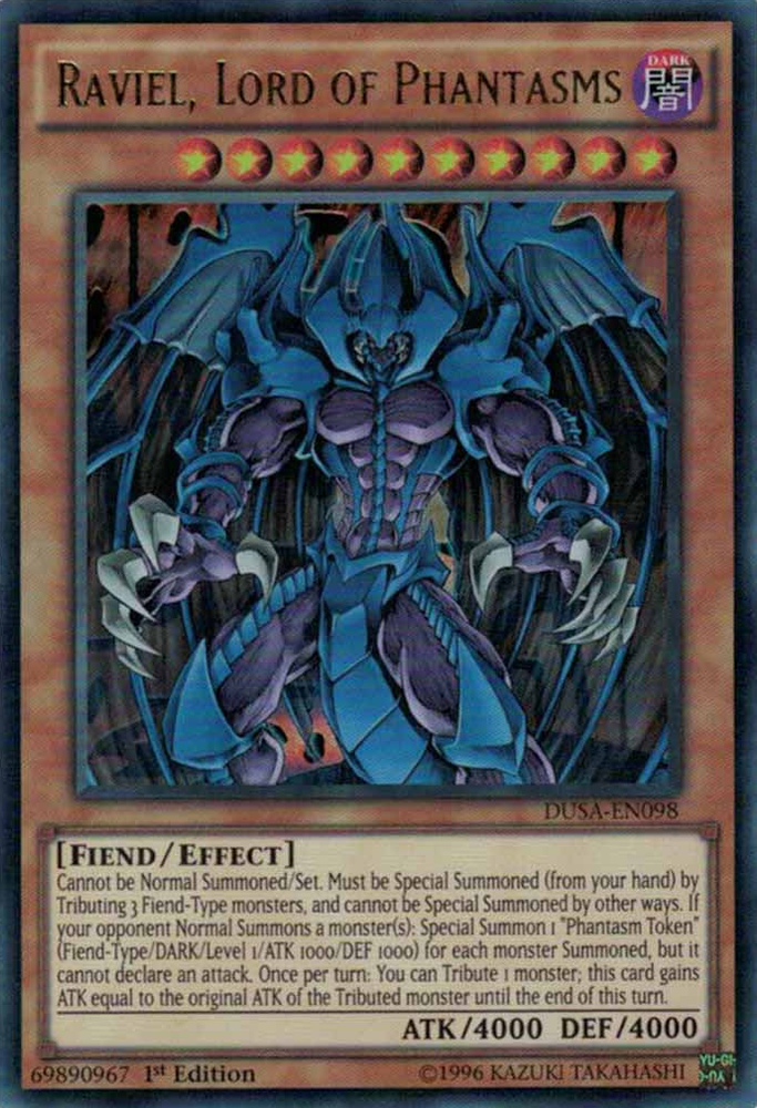 Raviel, Lord of Phantasms [DUSA-EN098] Ultra Rare Yu-Gi-Oh!
