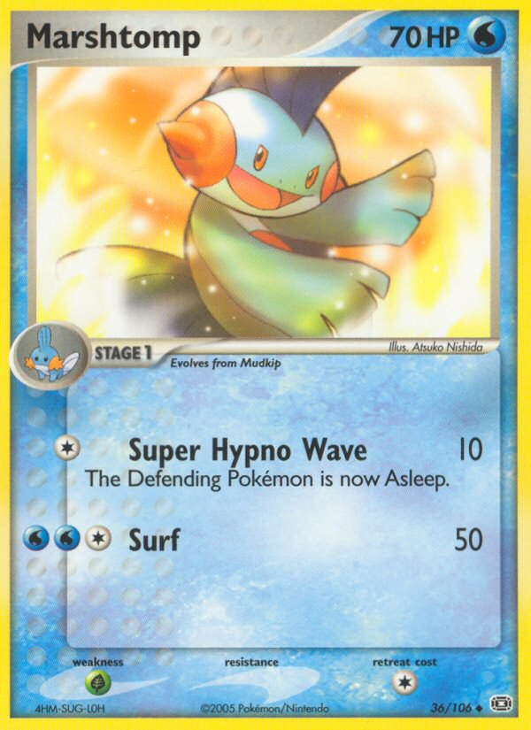Marshtomp (36/106) [EX: Emerald] Pokémon