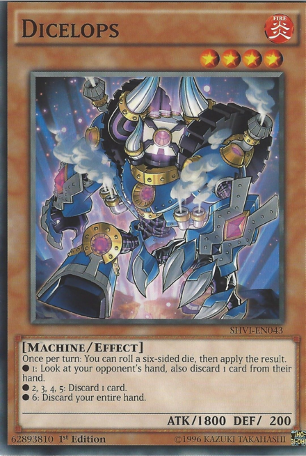 Dicelops [SHVI-EN043] Common Yu-Gi-Oh!