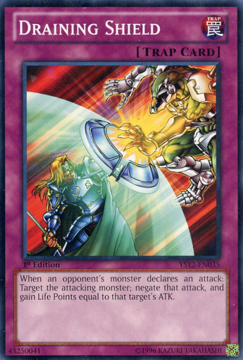 Draining Shield [YS12-EN035] Common Yu-Gi-Oh!