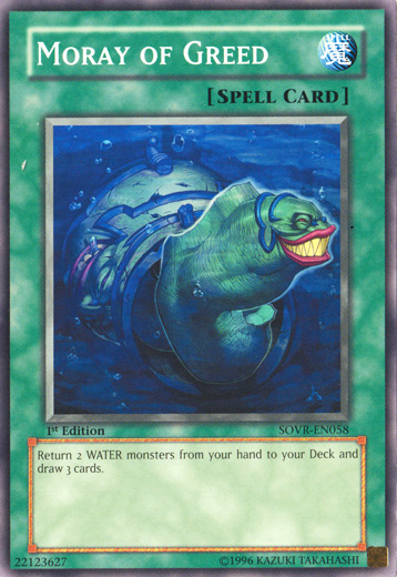 Moray of Greed [SOVR-EN058] Common Yu-Gi-Oh!