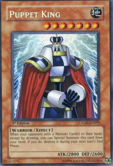 Puppet King [CRMS-EN093] Secret Rare Yu-Gi-Oh!