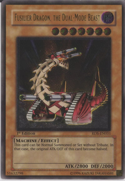 Fusilier Dragon, the Dual-Mode Beast [RDS-EN031] Ultimate Rare Yu-Gi-Oh!