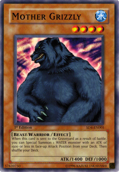 Mother Grizzly [SD4-EN005] Common Yu-Gi-Oh!