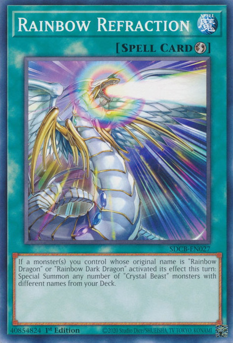 Rainbow Refraction [SDCB-EN027] Common Yu-Gi-Oh!