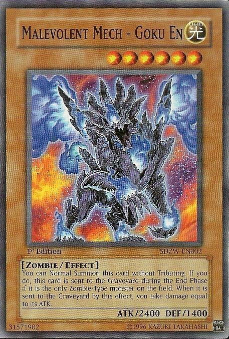 Malevolent Mech - Goku En [SDZW-EN002] Common Yu-Gi-Oh!