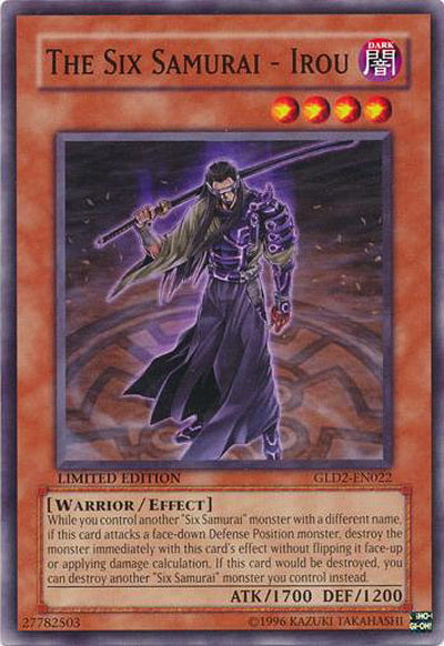 The Six Samurai - Irou [GLD2-EN022] Common Yu-Gi-Oh!