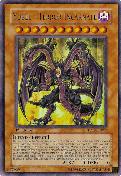 Yubel - Terror Incarnate [PTDN-EN007] Ultra Rare Yu-Gi-Oh!