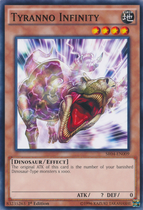 Tyranno Infinity [SR04-EN009] Common Yu-Gi-Oh!