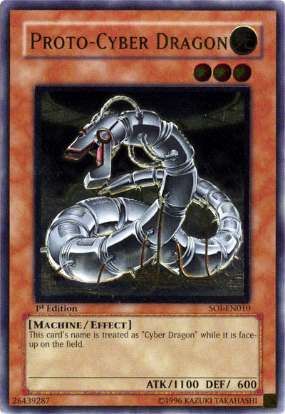 Proto-Cyber Dragon (UTR) [SOI-EN010] Ultimate Rare Yu-Gi-Oh!