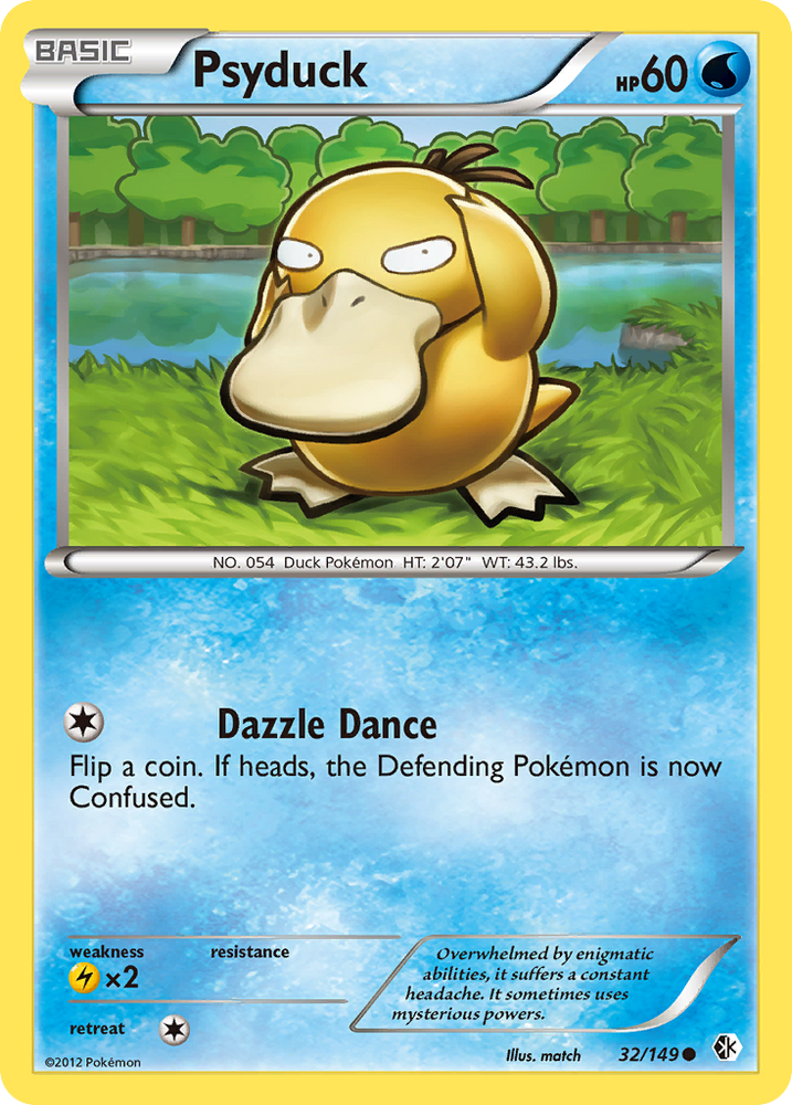 Psyduck (32/149) [Black & White: Boundaries Crossed] Pokémon