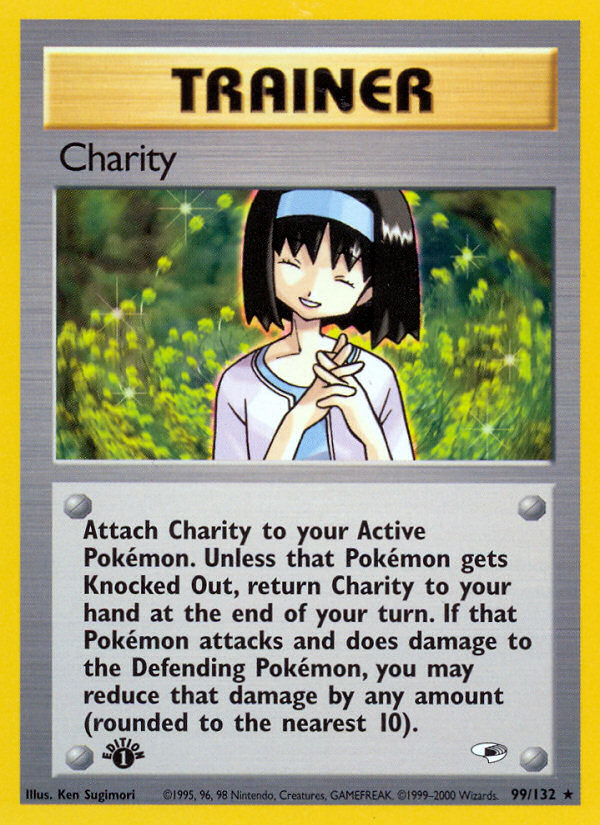 Charity (99/132) [Gym Heroes 1st Edition] Pokémon