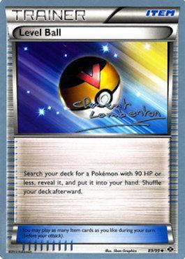 Level Ball (89/99) (Anguille Sous Roche - Clement Lamberton) [World Championships 2013] Pokémon
