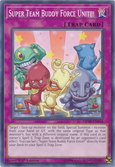 Super Team Buddy Force Unite! [MP19-EN054] Common Yu-Gi-Oh!