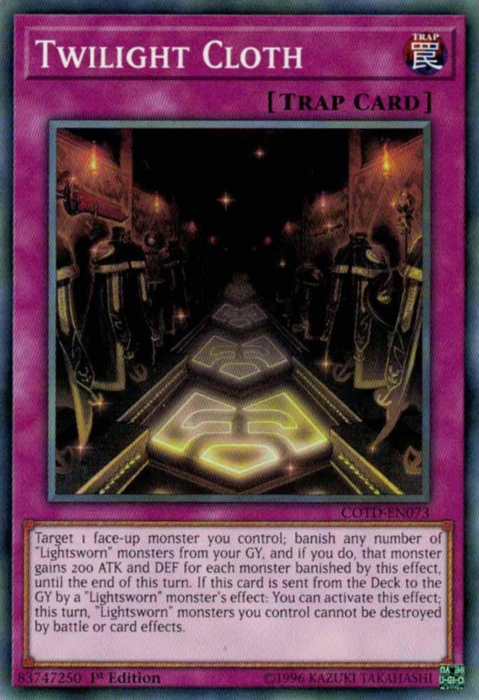 Twilight Cloth [COTD-EN073] Common Yu-Gi-Oh!
