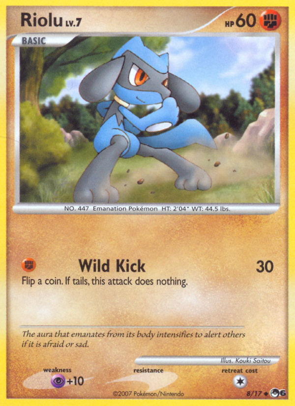 Riolu (8/17) [POP Series 6] Pokémon