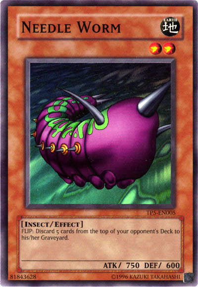 Needle Worm [TP5-EN005] Super Rare Yu-Gi-Oh!