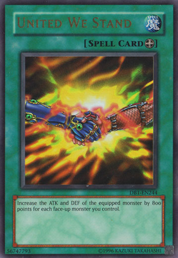 United We Stand [DB1-EN244] Ultra Rare Yu-Gi-Oh!