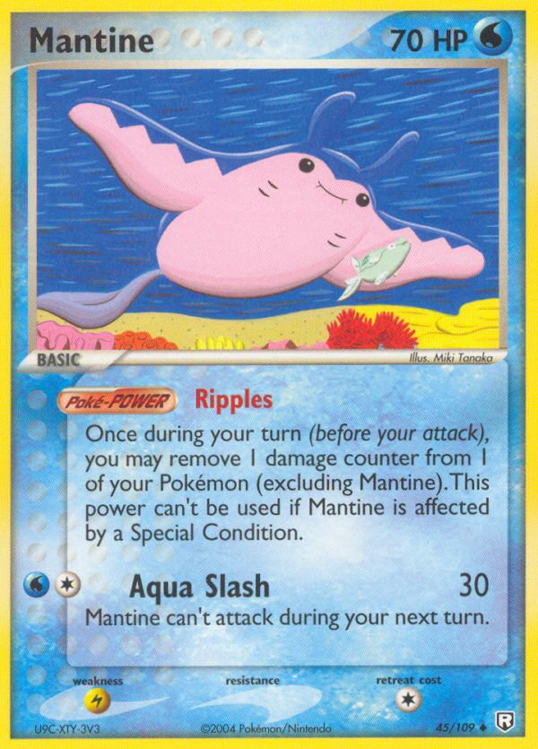 Mantine (45/109) [EX: Team Rocket Returns] Pokémon
