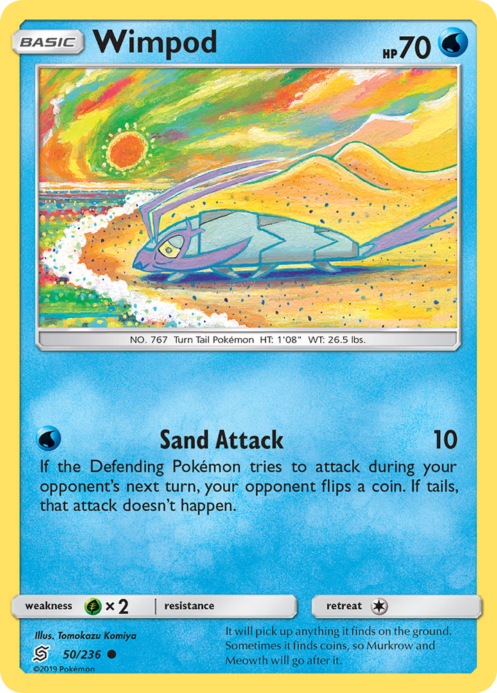 Wimpod (50/236) [Sun & Moon: Unified Minds] Pokémon