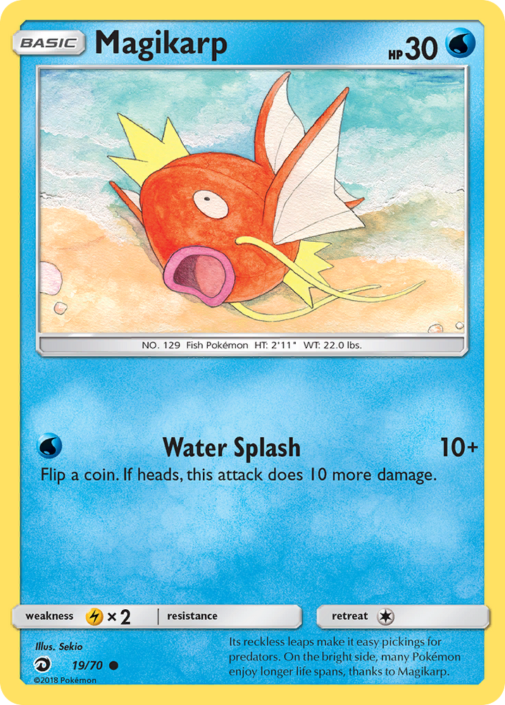 Magikarp (19/70) [Sun & Moon: Dragon Majesty] Pokémon