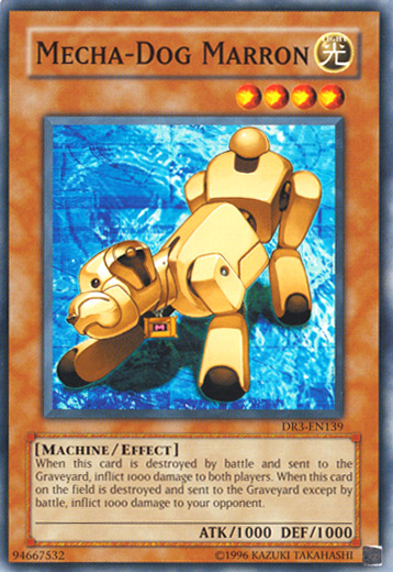 Mecha-Dog Marron [DR3-EN139] Common Yu-Gi-Oh!