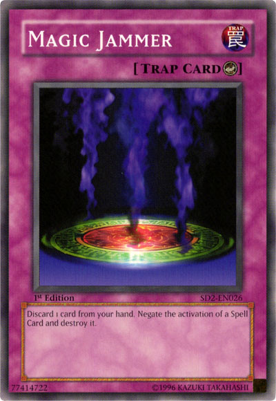 Magic Jammer [SD2-EN026] Common Yu-Gi-Oh!