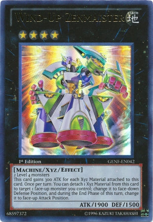 Wind-Up Zenmaister [GENF-EN042] Ultra Rare Yu-Gi-Oh!