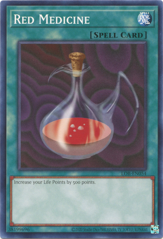 Red Medicine (25th Anniversary) [LOB-EN054] Common Yu-Gi-Oh!