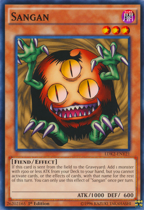 Sangan [LDK2-ENY21] Common Yu-Gi-Oh!