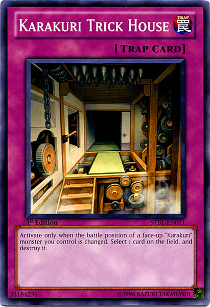 Karakuri Trick House [STBL-EN071] Common Yu-Gi-Oh!