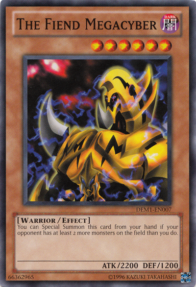 The Fiend Megacyber [DEM1-EN007] Common Yu-Gi-Oh!