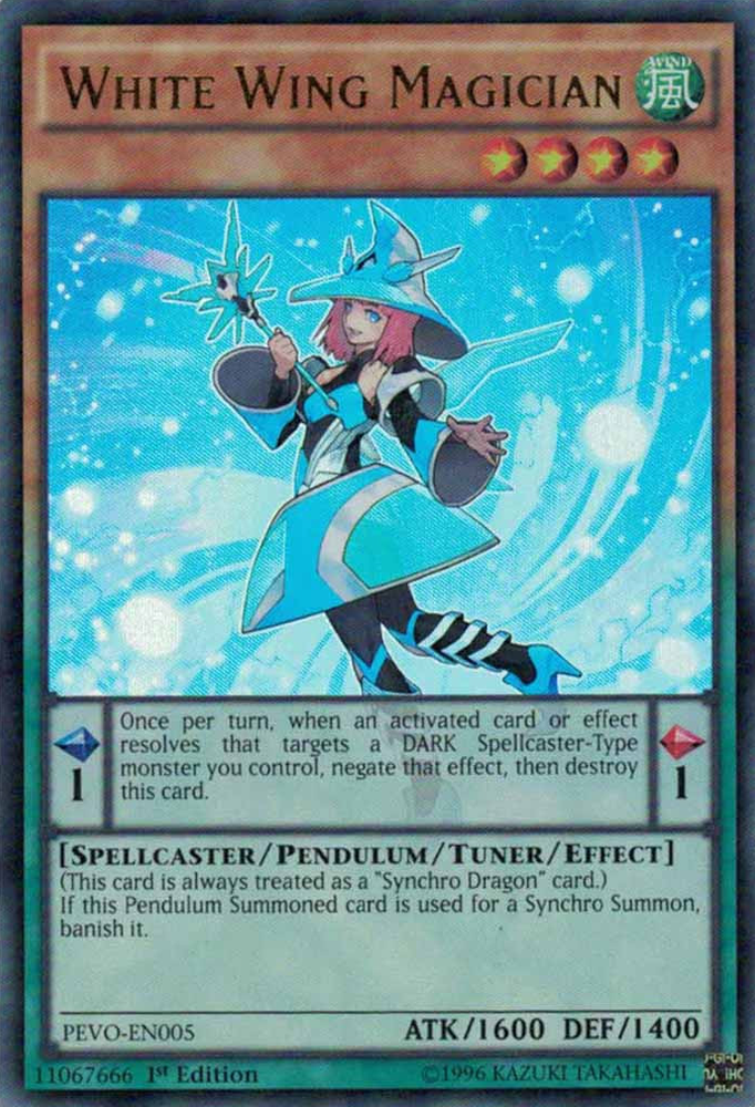 White Wing Magician [PEVO-EN005] Ultra Rare Yu-Gi-Oh!