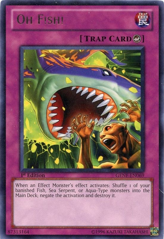 Oh F!sh! [GENF-EN069] Rare Yu-Gi-Oh!