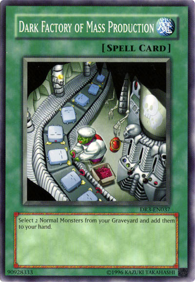 Dark Factory of Mass Production [DR3-EN037] Common Yu-Gi-Oh!
