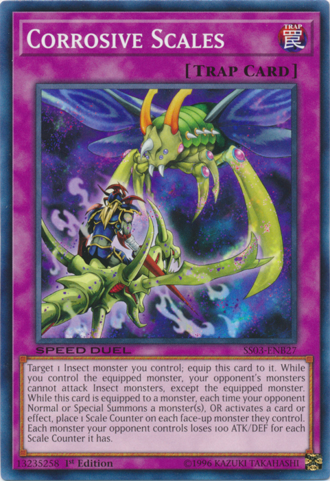 Corrosive Scales [SS03-ENB27] Common Yu-Gi-Oh!