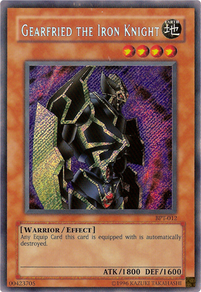 Gearfried the Iron Knight [BPT-012] Secret Rare Yu-Gi-Oh!