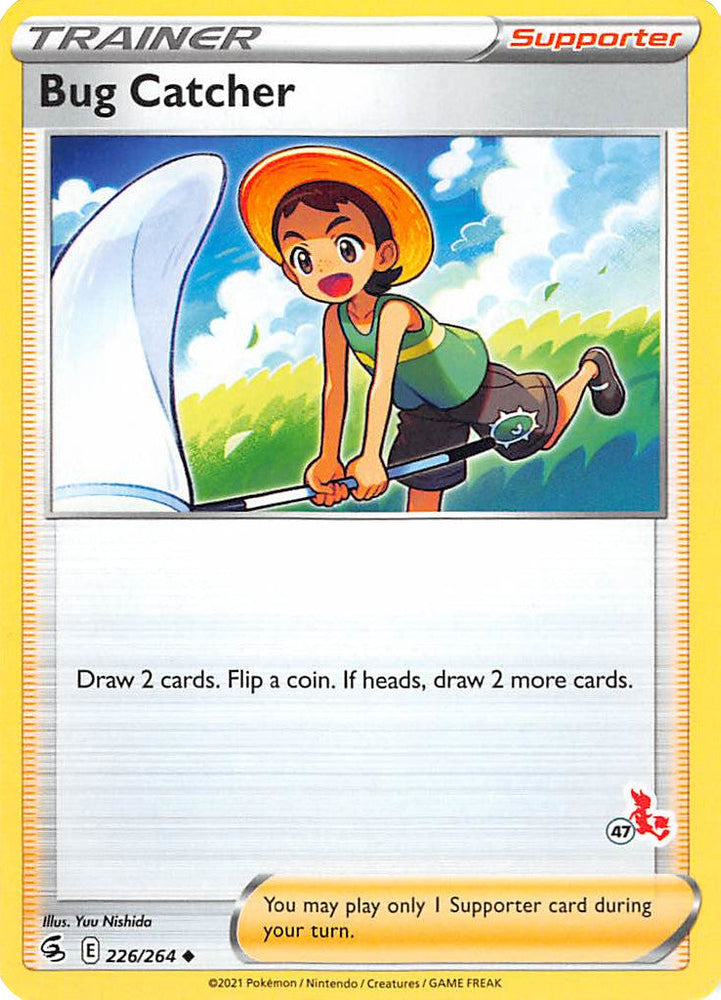 Bug Catcher (226/264) (Cinderace Stamp #47) [Battle Academy 2022] Pokémon