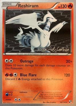 Reshiram (26/114) (Twinboar - David Cohen) [World Championships 2011] Pokémon