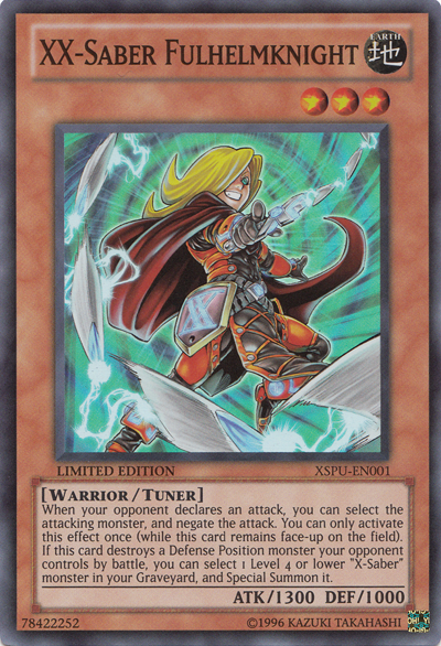 XX-Saber Fulhelmknight [XSPU-EN001] Super Rare Yu-Gi-Oh!