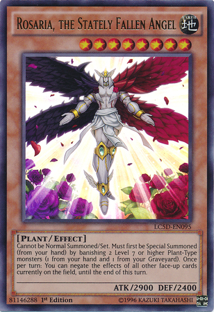 Rosaria, the Stately Fallen Angel [LC5D-EN095] Ultra Rare Yu-Gi-Oh!