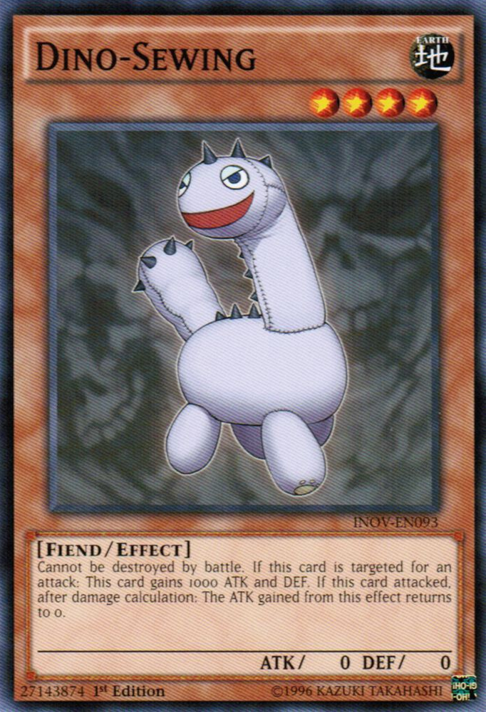 Dino-Sewing [INOV-EN093] Common Yu-Gi-Oh!
